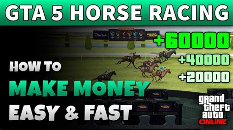 gta horse race strategy|GTA Casino Inside Track horse racing tips and tricks.